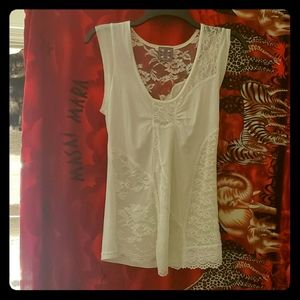 Free People lace tank top